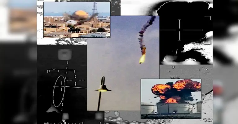 এনবিসির বিশ্লেষণ করা ফুটেজ ও ইমেজের কোলাজ